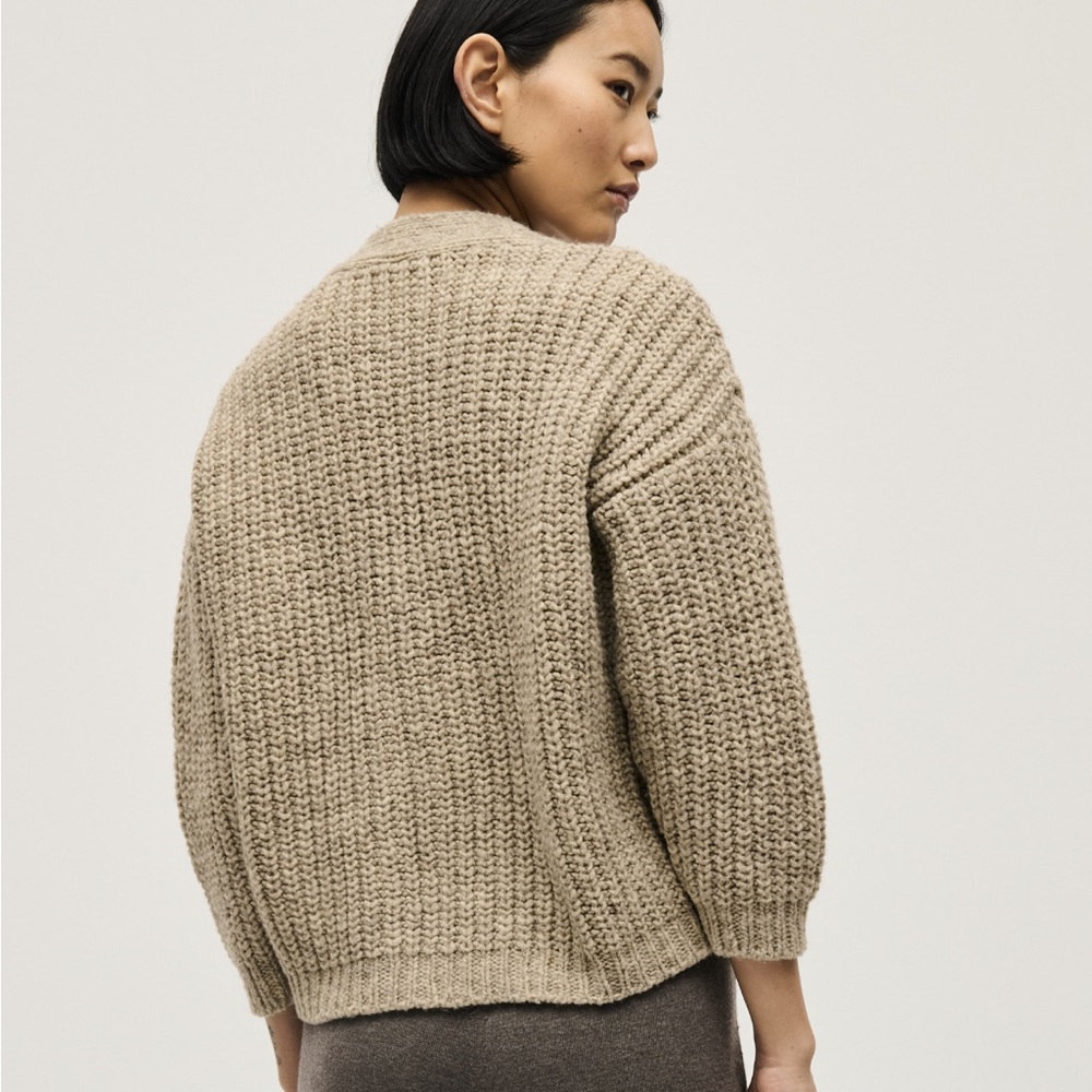 Babaa cardigan no19 mini in mist - Picture 4 of 9